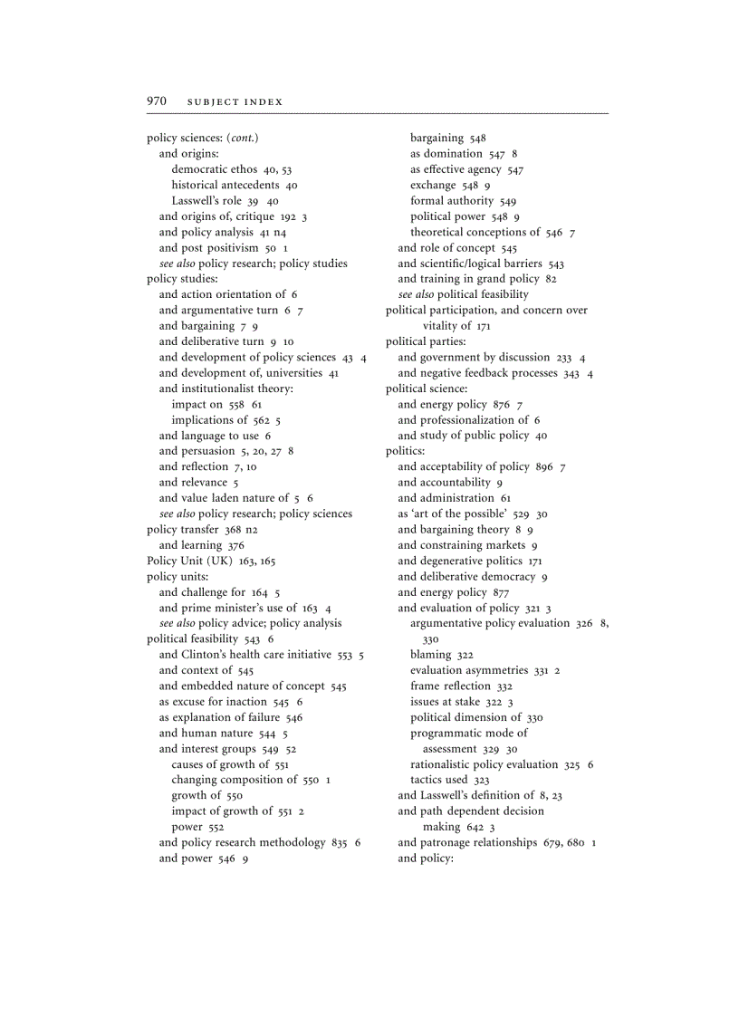 image for page The Oxford Handbook of Public Policy