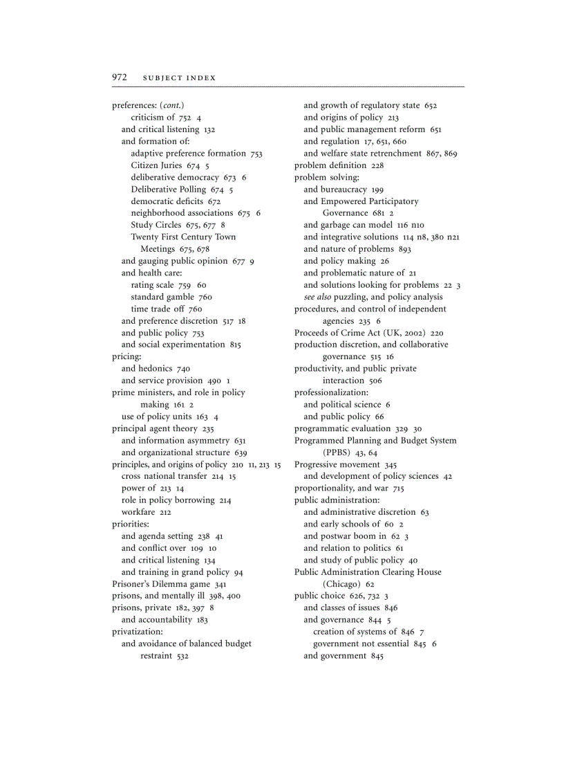 image for page The Oxford Handbook of Public Policy