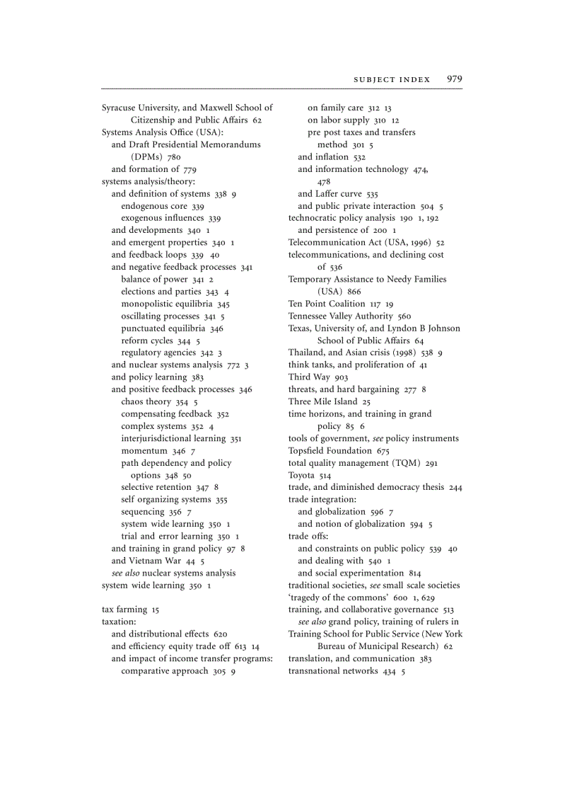 image for page The Oxford Handbook of Public Policy