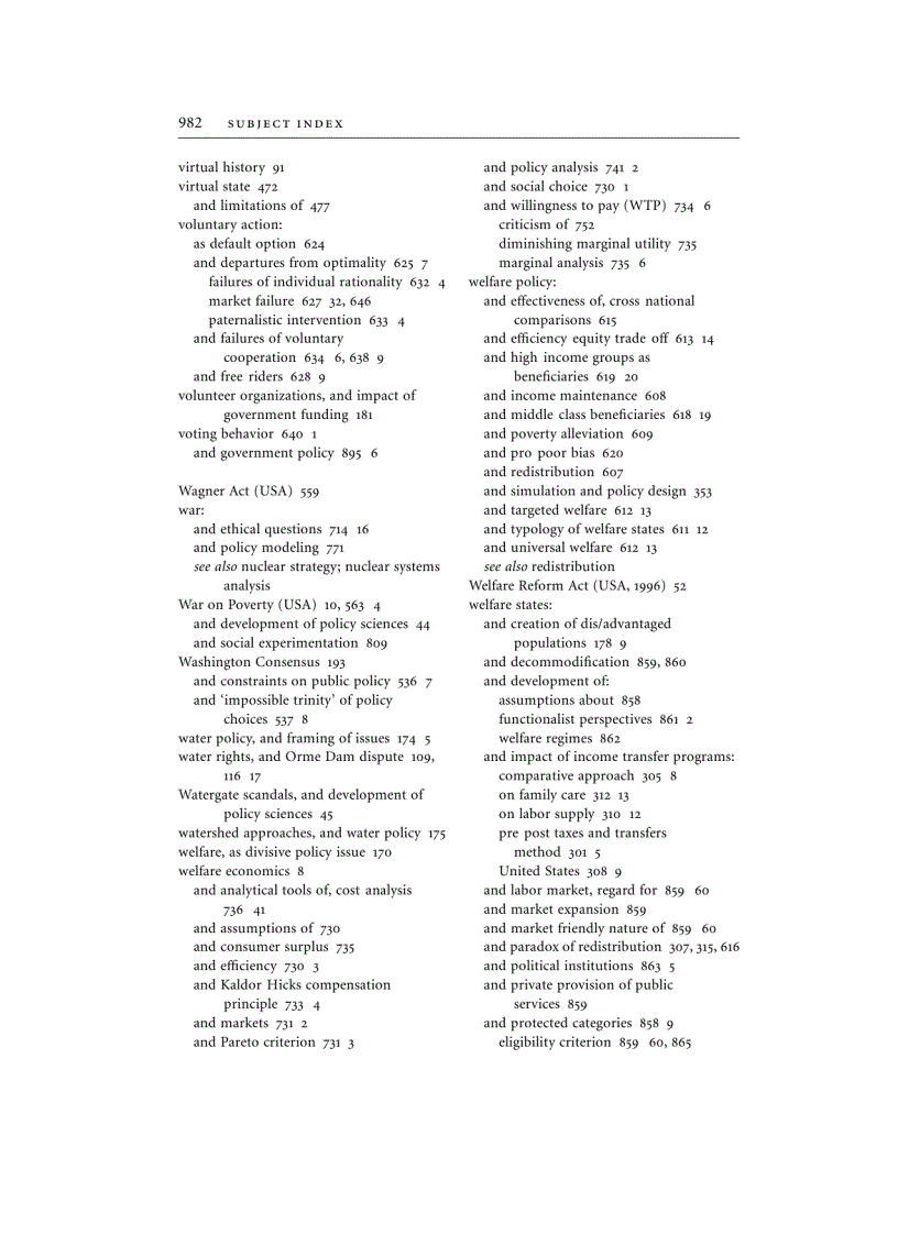 image for page The Oxford Handbook of Public Policy