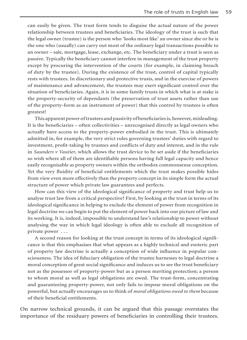 image for page Trusts Law Text and Materials 4th Edition