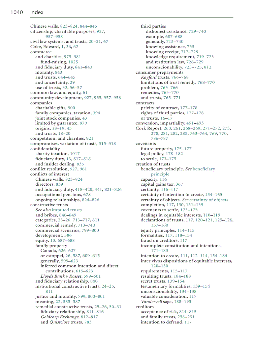 image for page Trusts Law Text and Materials 4th Edition