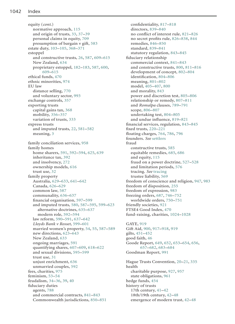image for page Trusts Law Text and Materials 4th Edition