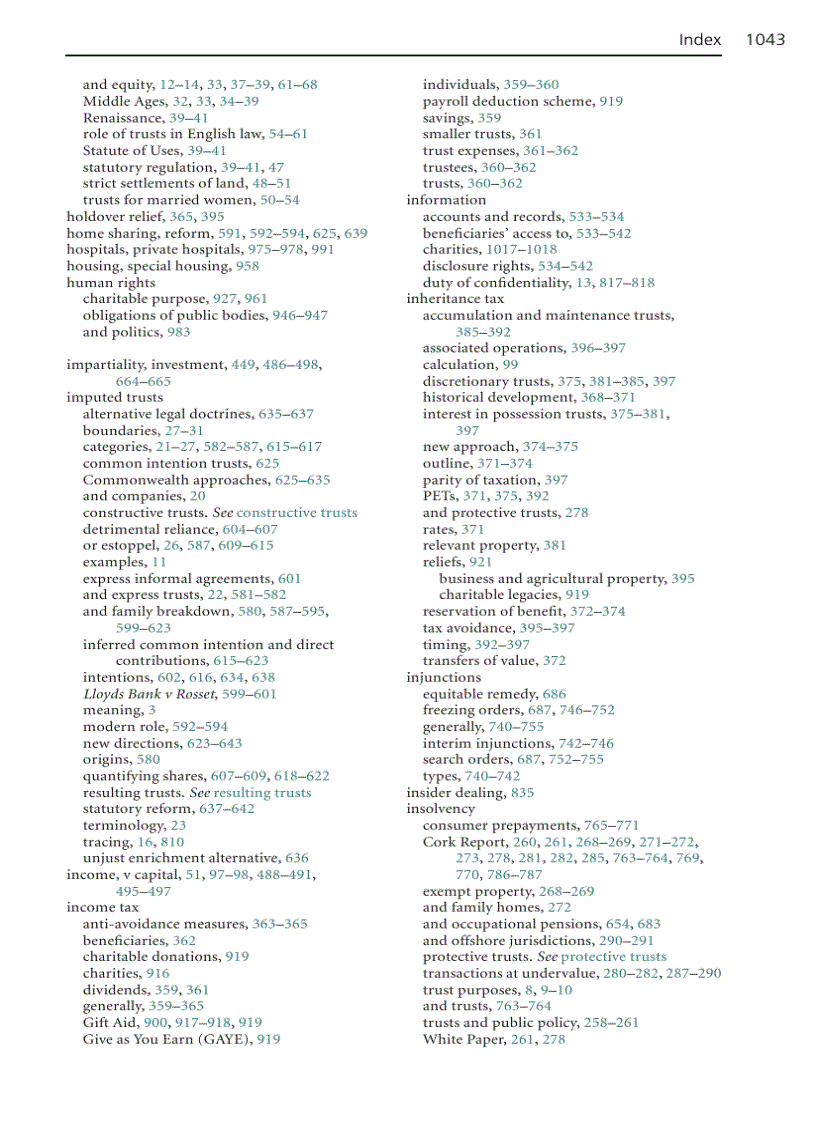 image for page Trusts Law Text and Materials 4th Edition