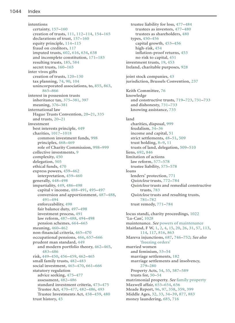 image for page Trusts Law Text and Materials 4th Edition
