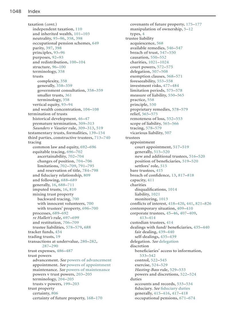 image for page Trusts Law Text and Materials 4th Edition