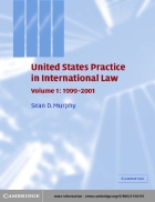 United States Practice in International Law Vol 1