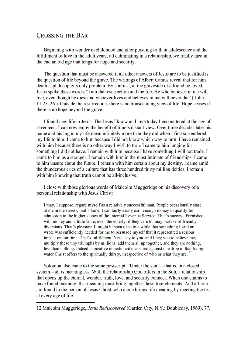 image for page Why I Am a Christian Leading Thinkers Explain Why They Believe