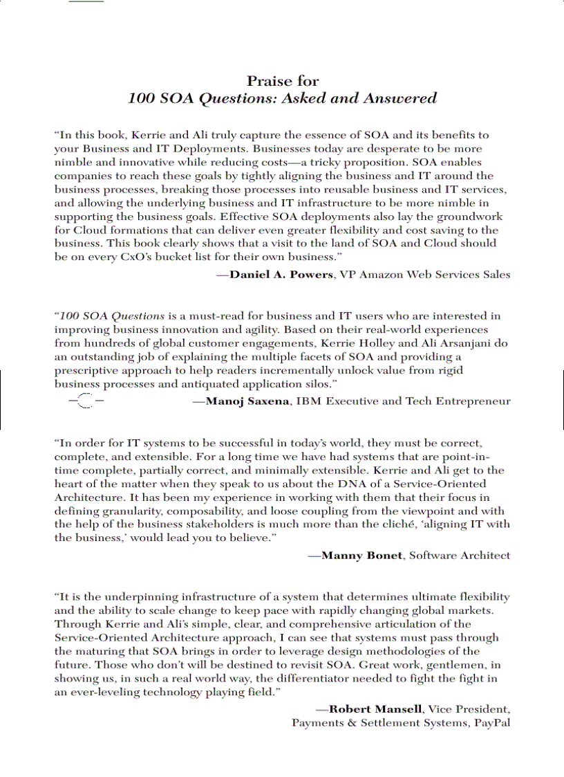 image for page 100 SOA Questions Asked and Answered