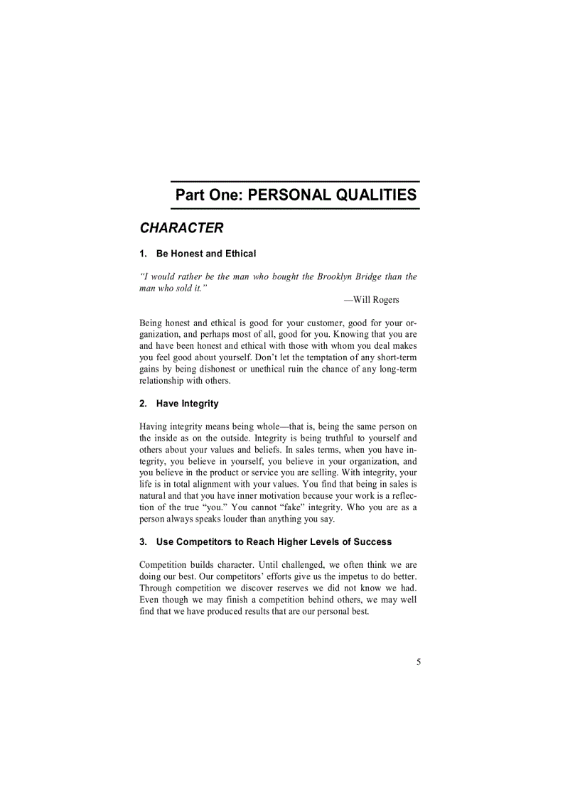 image for page 101 Ways to Succeed in Selling By Greg Gore