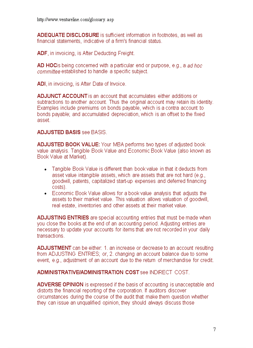 image for page Accounting Dictionary