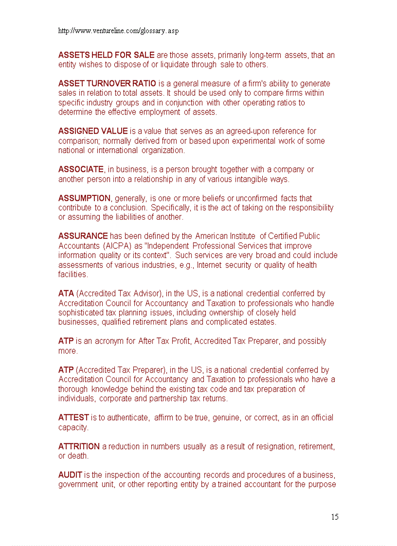 image for page Accounting Dictionary