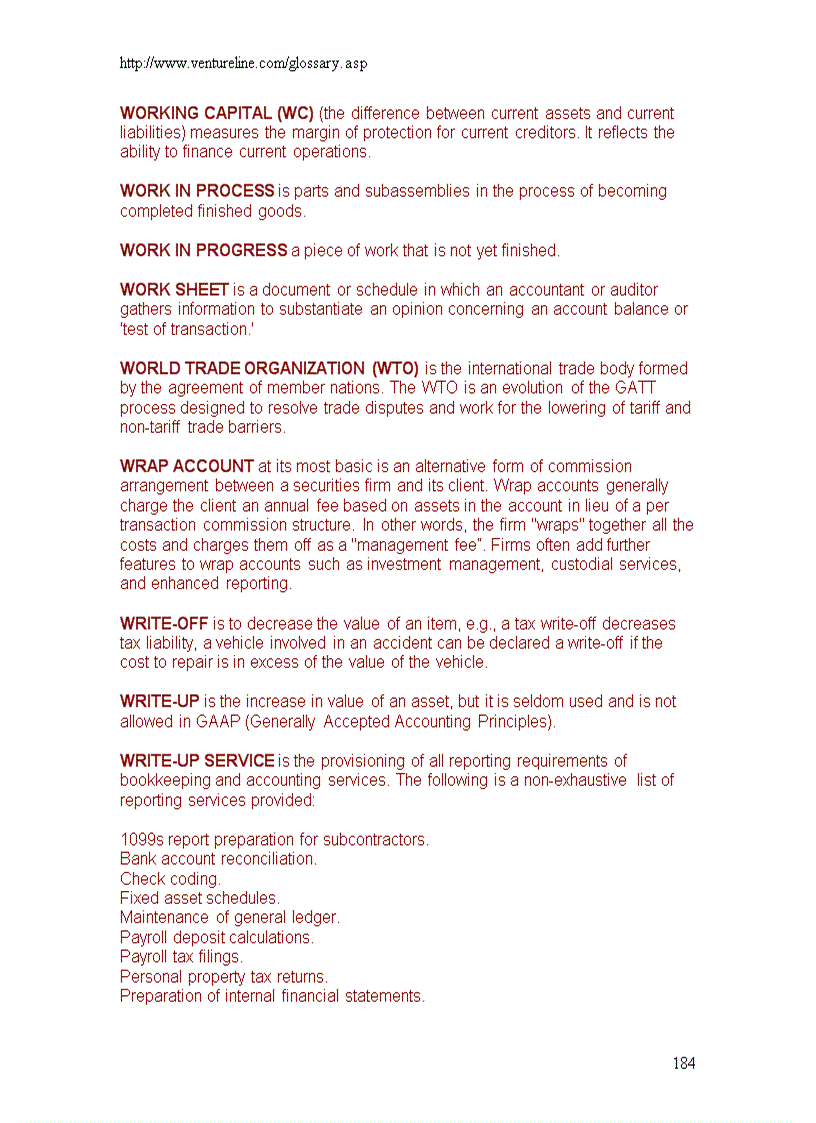image for page Accounting Dictionary