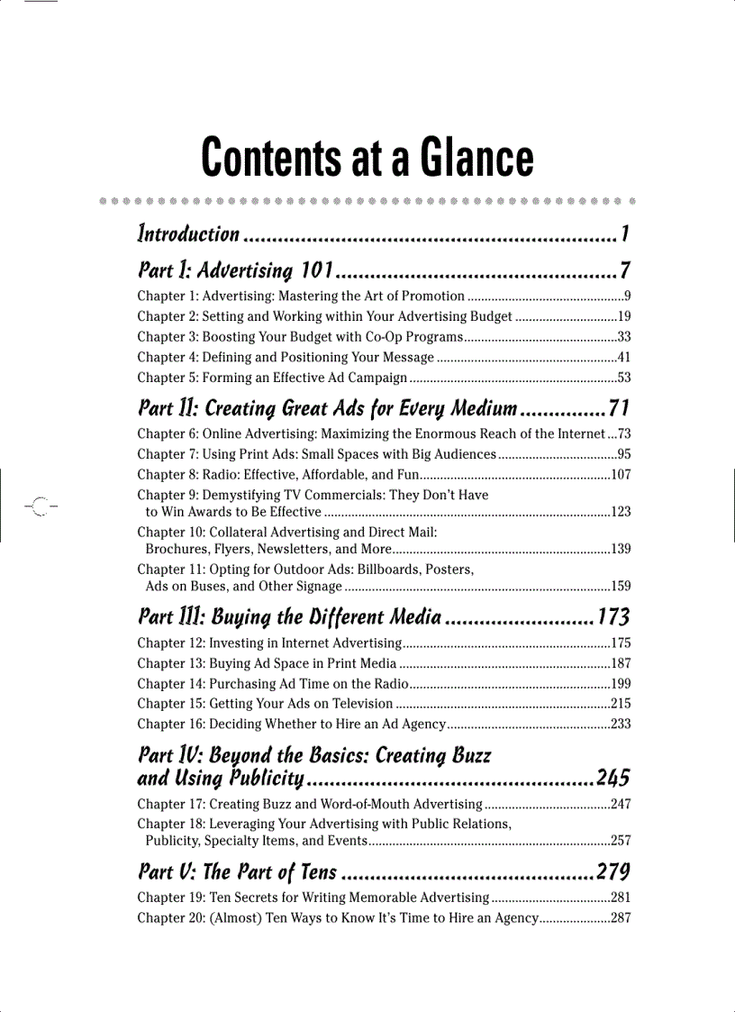 image for page Advertising For Dummies