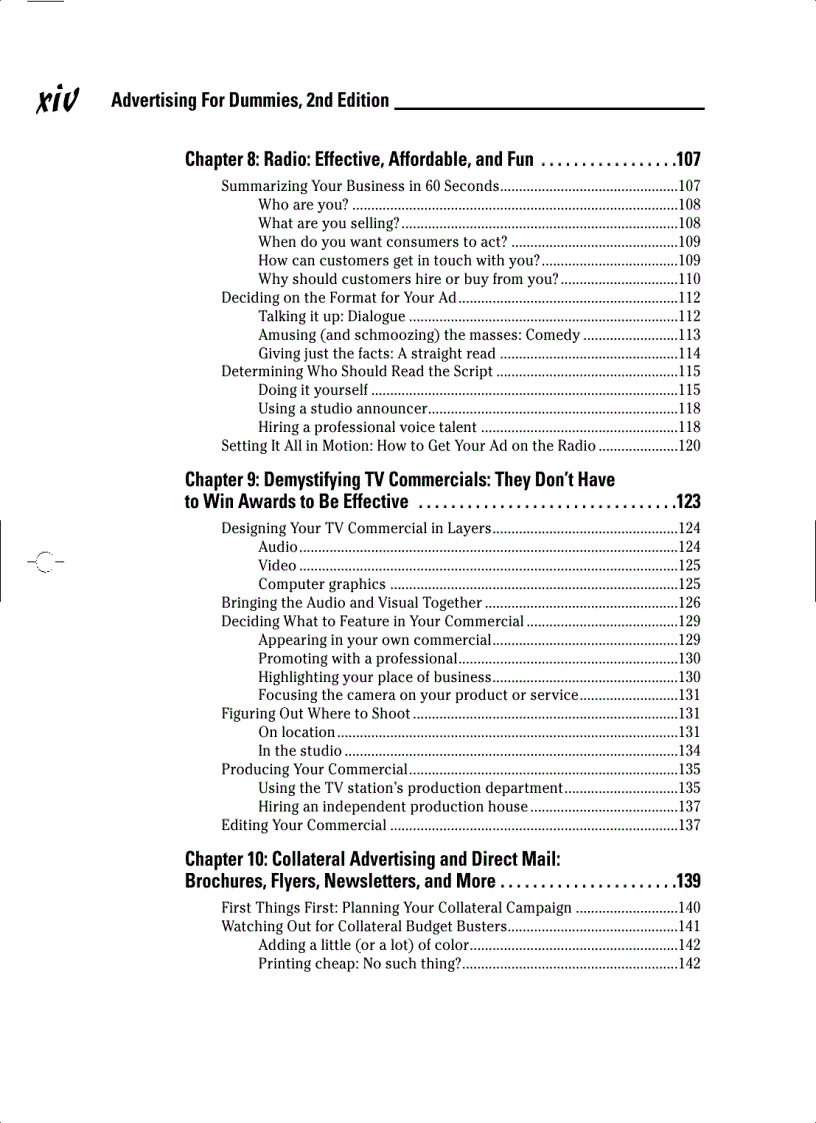 image for page Advertising For Dummies