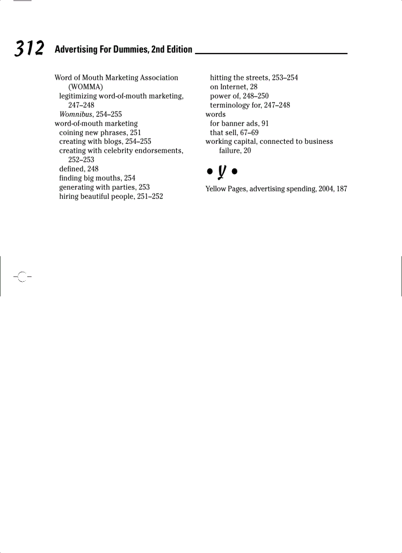 image for page Advertising For Dummies