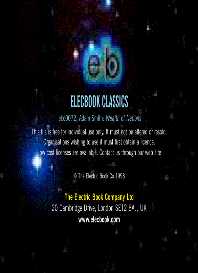 image for page An Inquiry into the Nature and Causes of The Wealth Of Nations