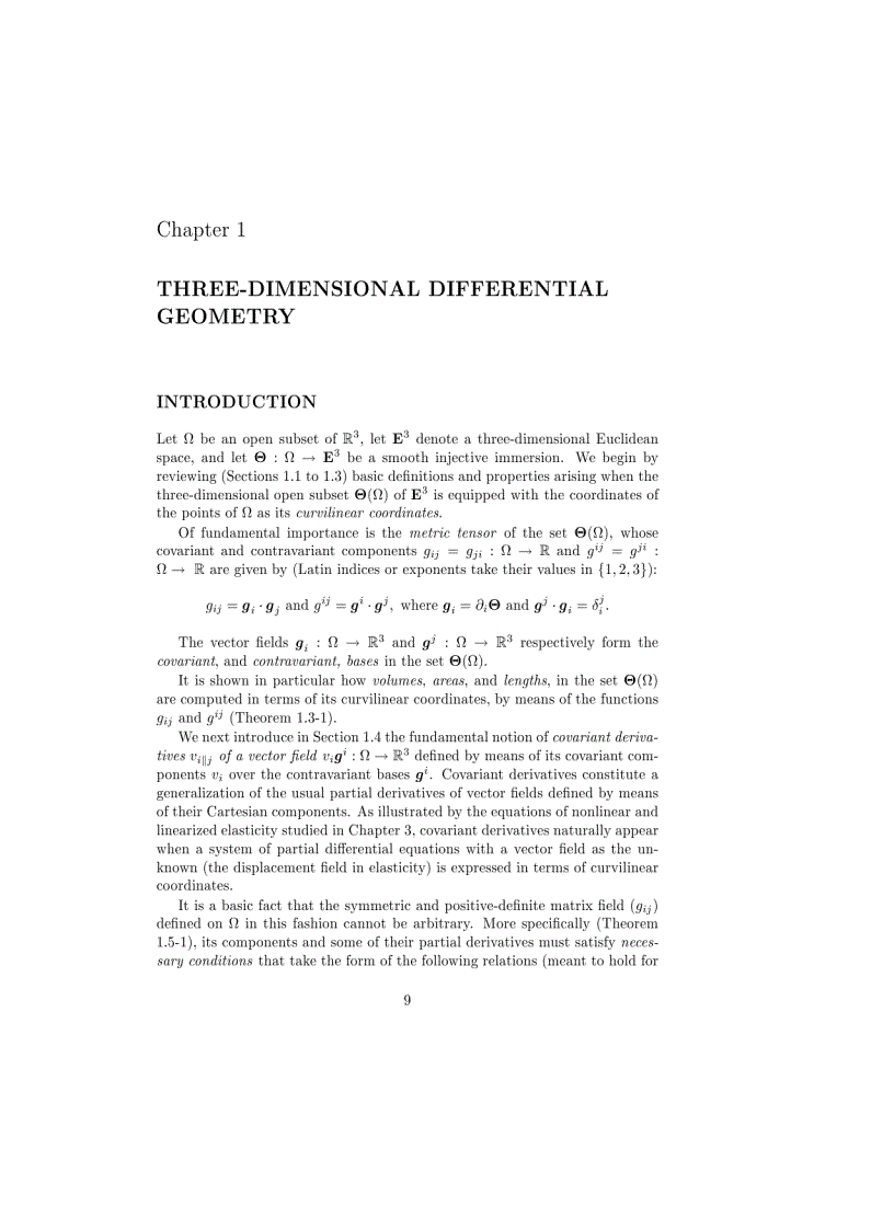 image for page An Introduction to Differential Geometry with Applications to Elasticity