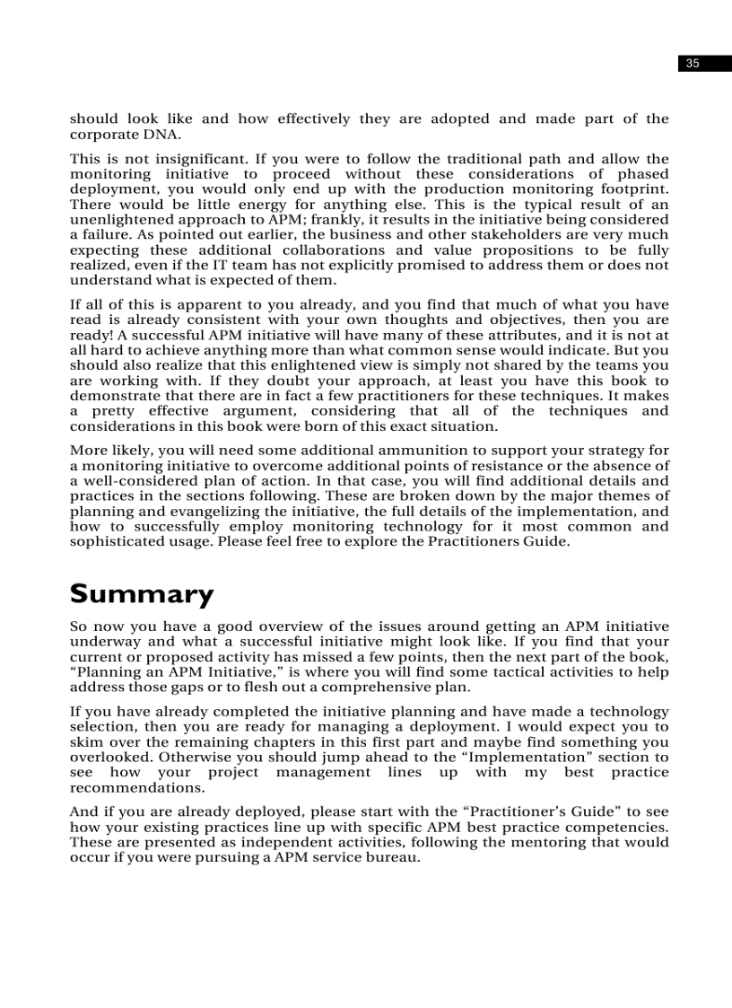 image for page APM Best Practices Realizing Application Performance Management