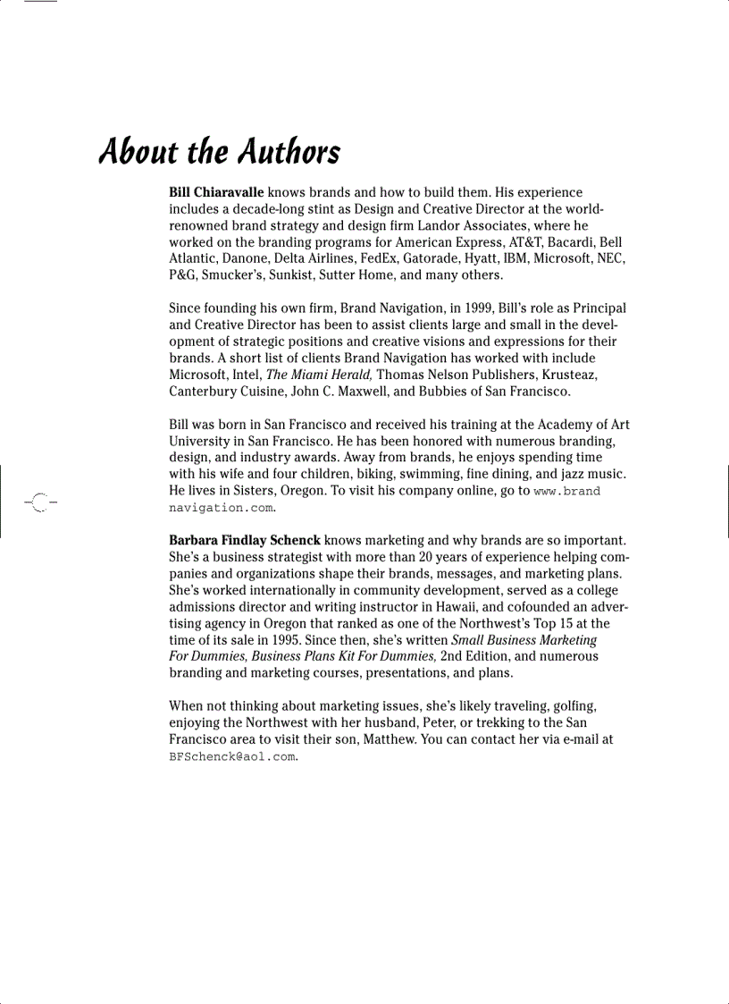 image for page Branding For Dummies illustrated Edition