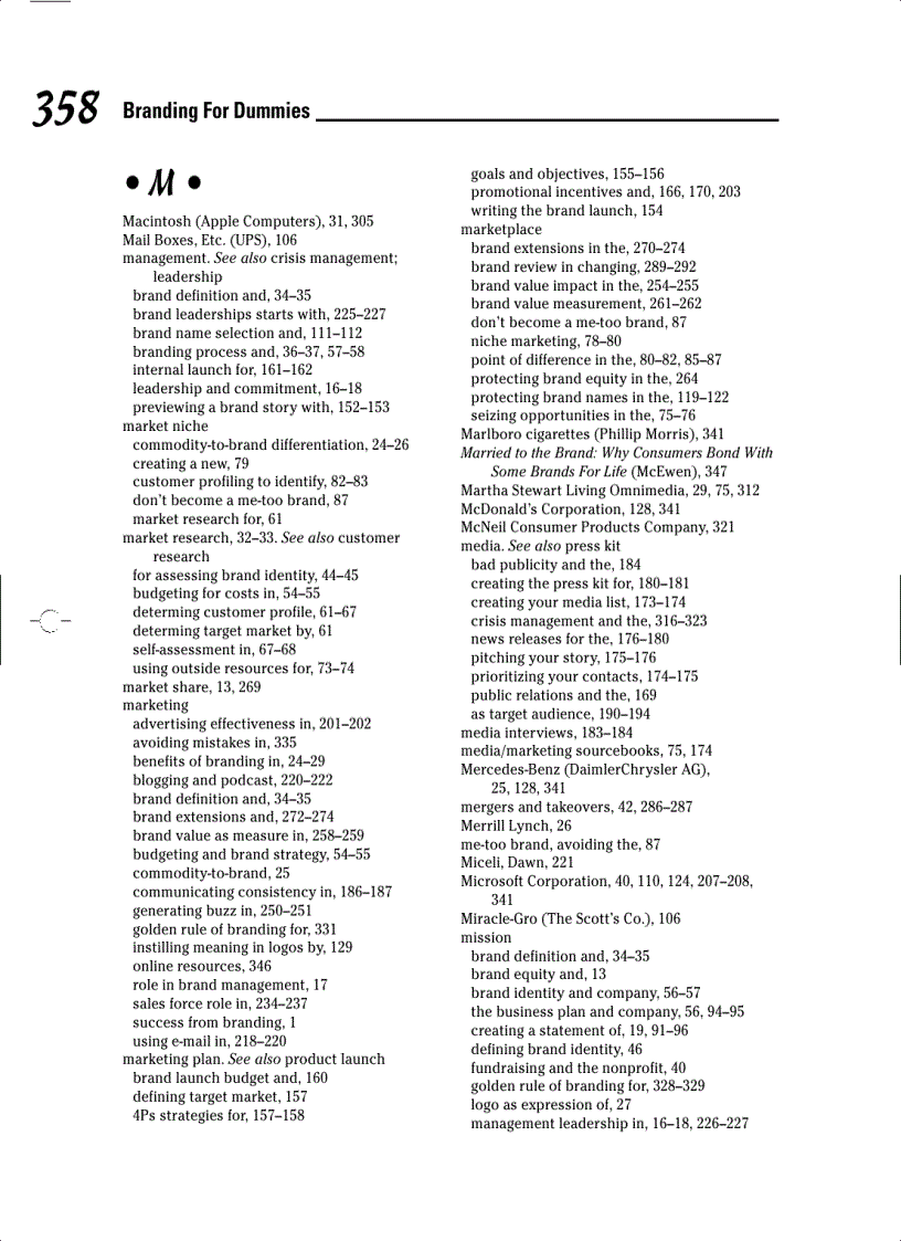 image for page Branding For Dummies illustrated Edition