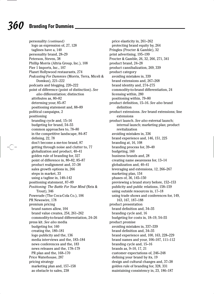 image for page Branding For Dummies illustrated Edition