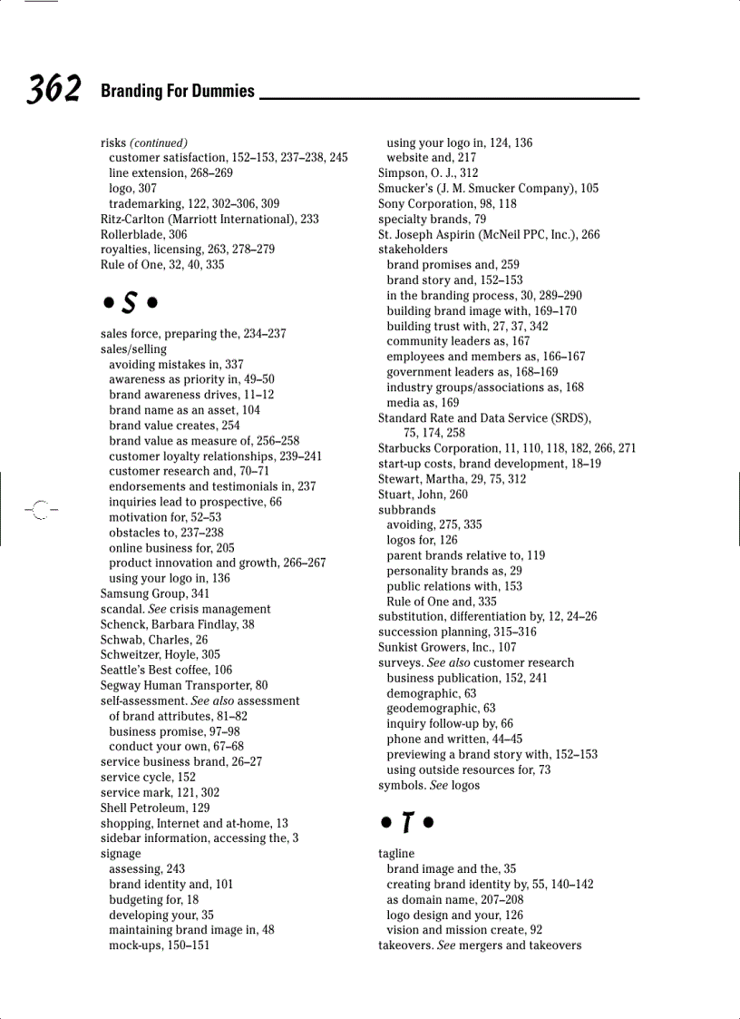 image for page Branding For Dummies illustrated Edition