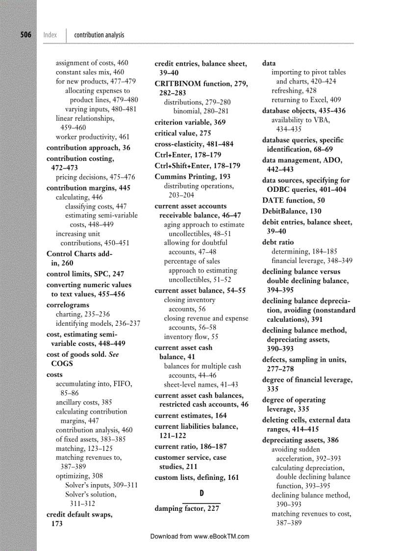 image for page Business Analysis Microsoft Excel 2010 4th Revised Edition