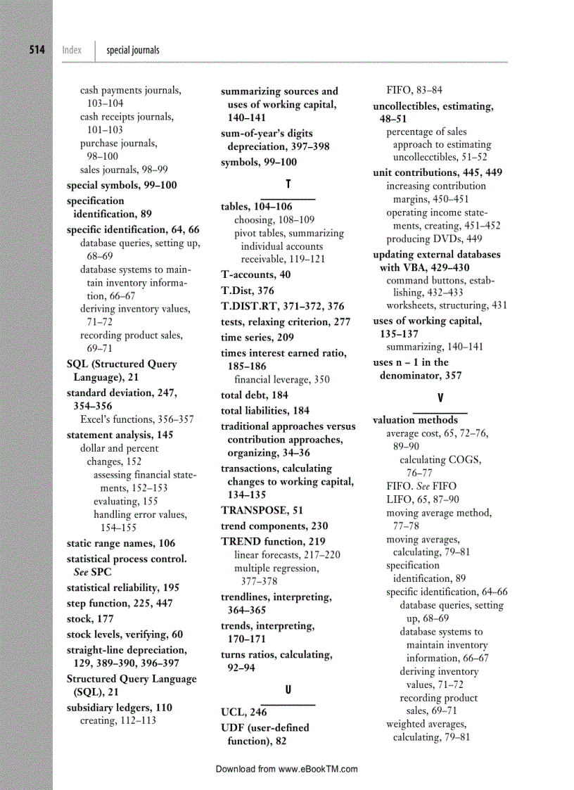image for page Business Analysis Microsoft Excel 2010 4th Revised Edition