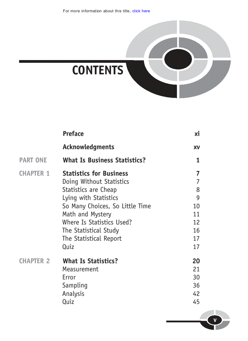 image for page Business Statistics Demystified A Self Teaching Guide
