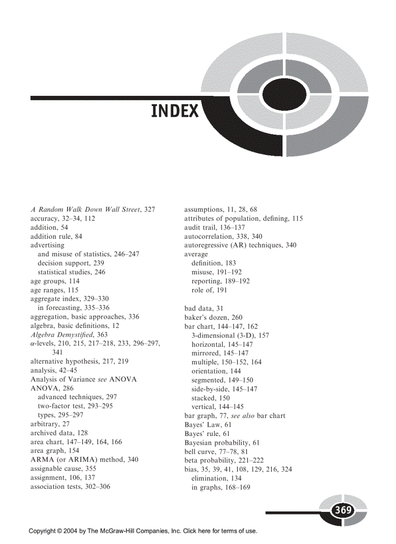 image for page Business Statistics Demystified A Self Teaching Guide