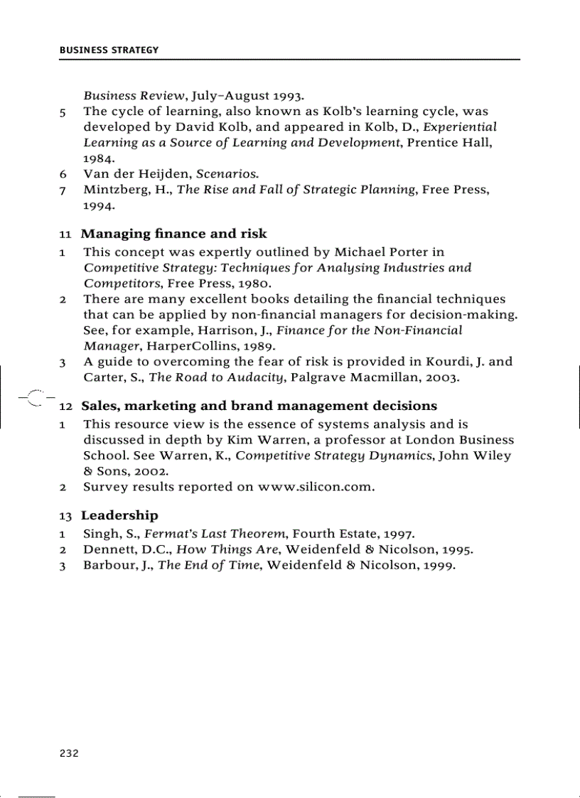 image for page Business Strategy A Guide to Effective Decision Making