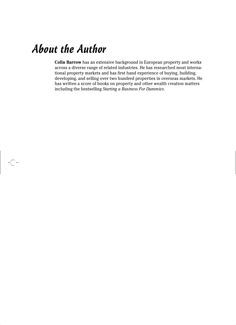 image for page Buying a Property in Eastern Europe For Dummies