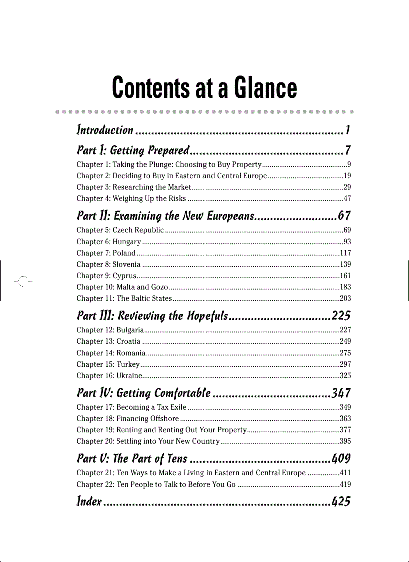 image for page Buying a Property in Eastern Europe For Dummies