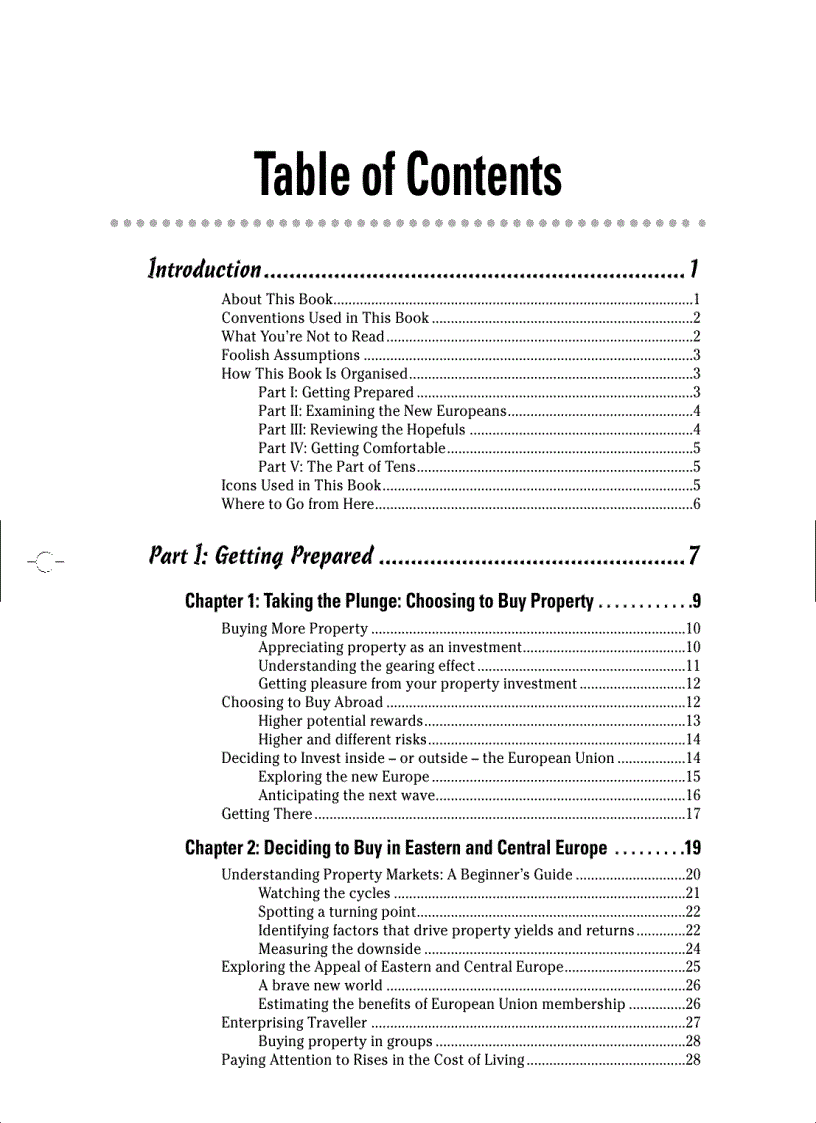 image for page Buying a Property in Eastern Europe For Dummies