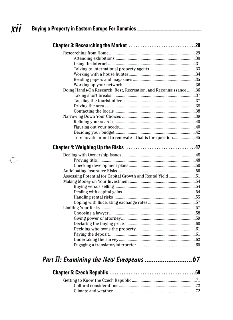 image for page Buying a Property in Eastern Europe For Dummies