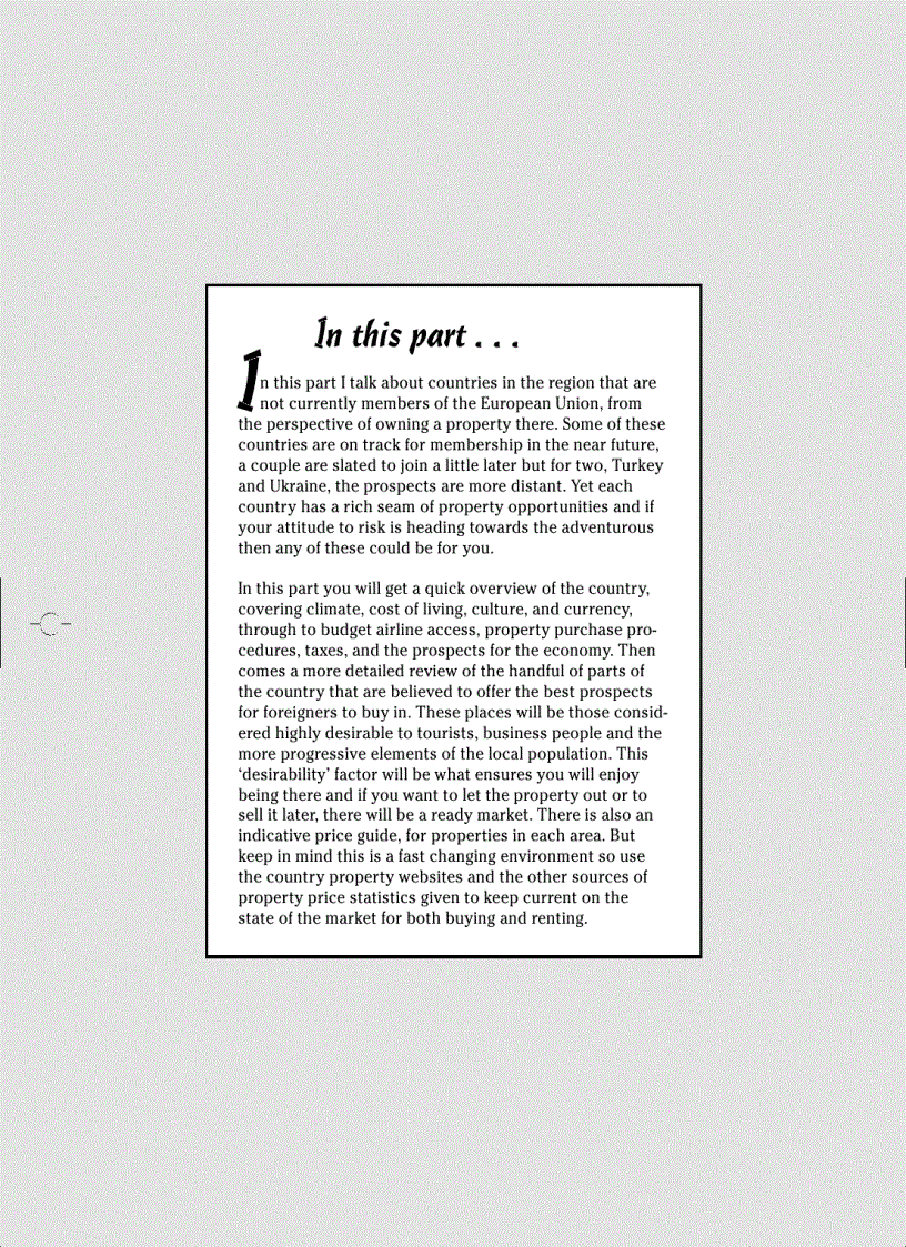 image for page Buying a Property in Eastern Europe For Dummies