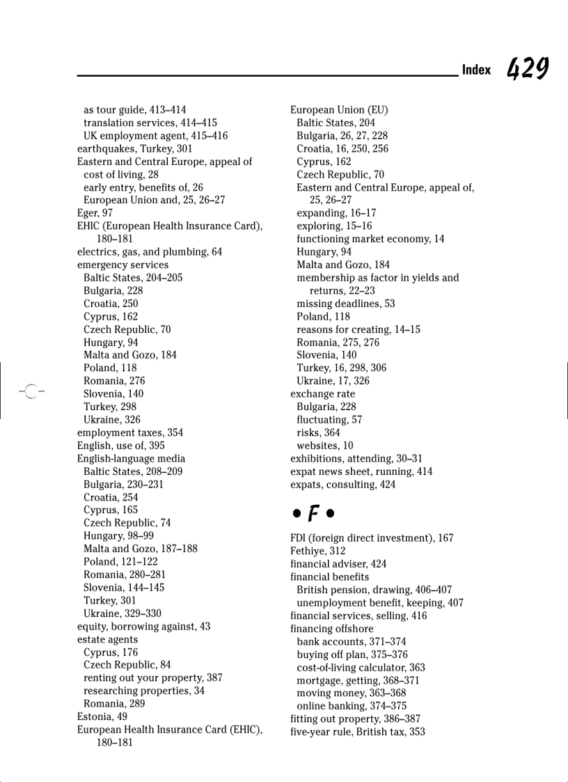 image for page Buying a Property in Eastern Europe For Dummies
