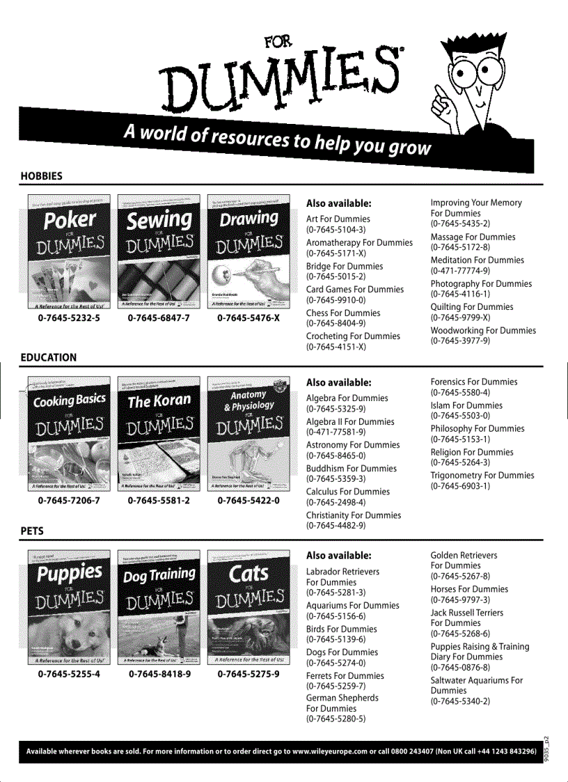 image for page Buying a Property in Eastern Europe For Dummies