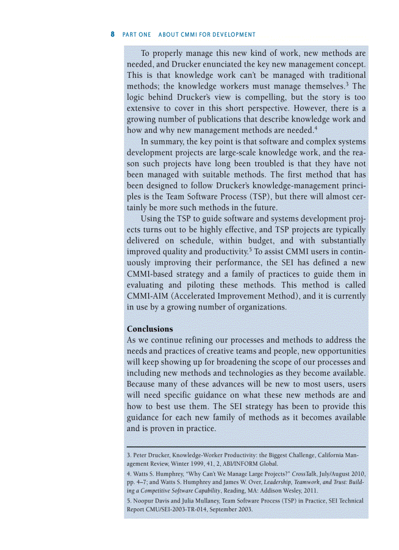 image for page CMMI for Development Guidelines for Process Integration 3rd Ed