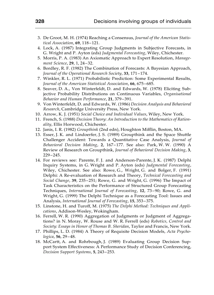 image for page Decision Analysis for Management Judgment 3rd Edition