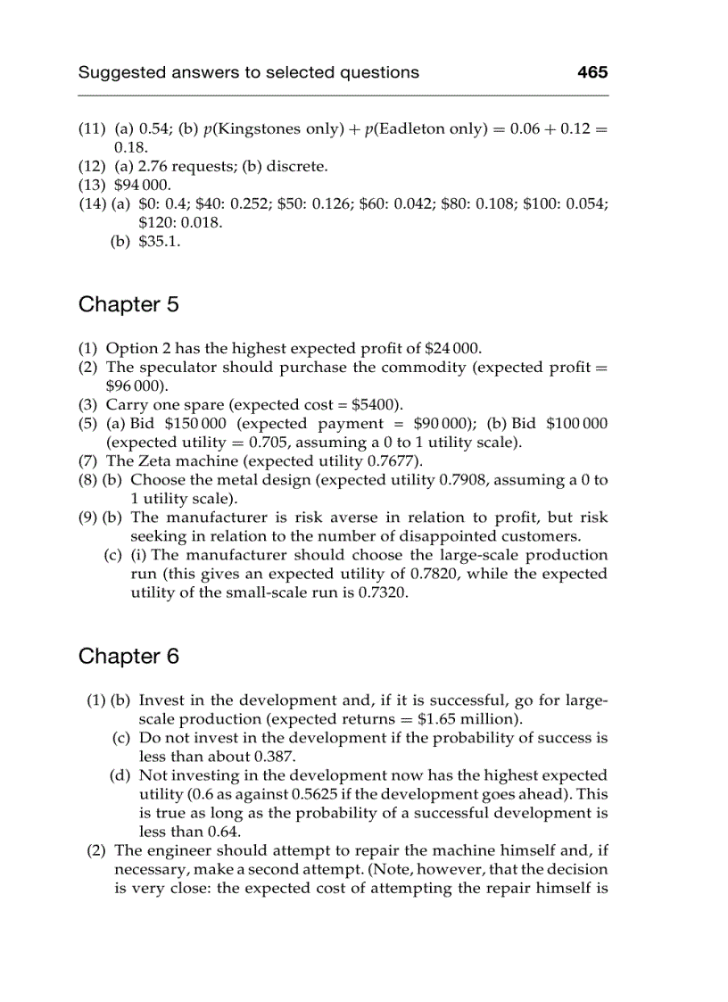 image for page Decision Analysis for Management Judgment 3rd Edition