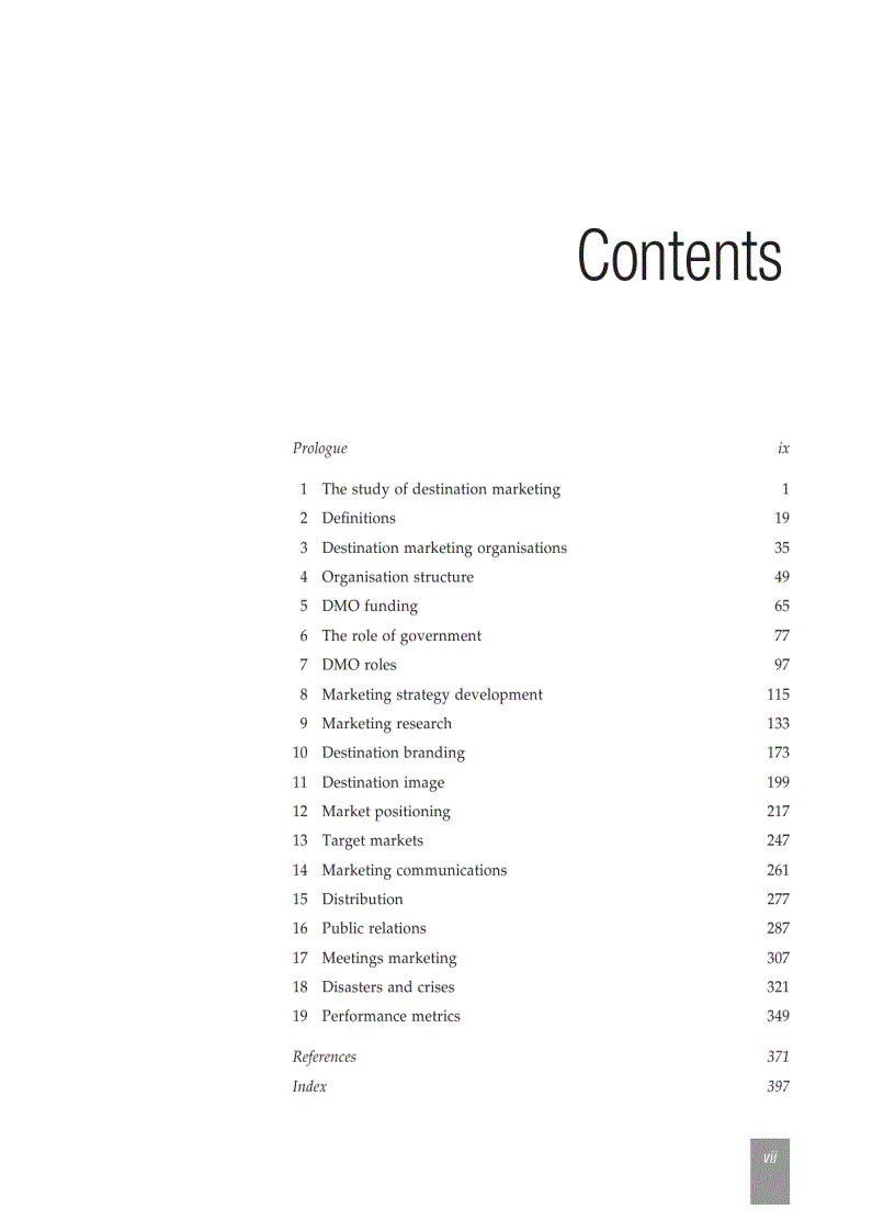 image for page Destination Marketing An Integrated Marketing Communication Approach