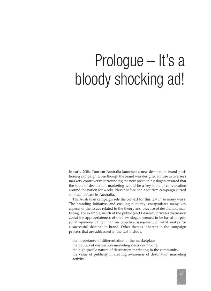 image for page Destination Marketing An Integrated Marketing Communication Approach