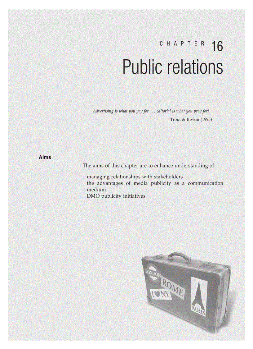 image for page Destination Marketing An Integrated Marketing Communication Approach