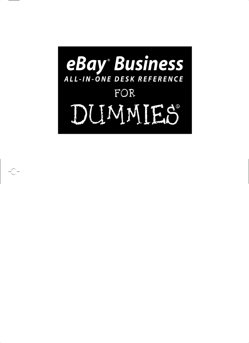 eBay Business All in One Desk Reference For Dummies