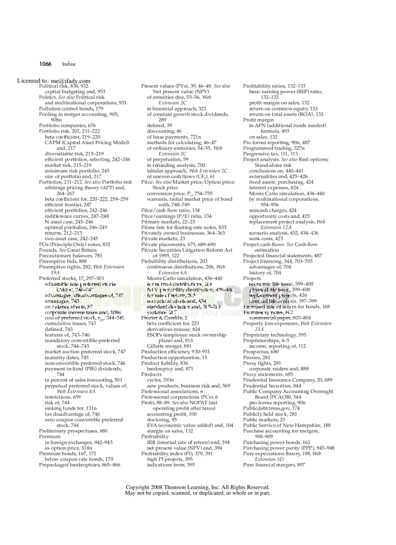 image for page Financial Management Theory and Practice 12th Edition