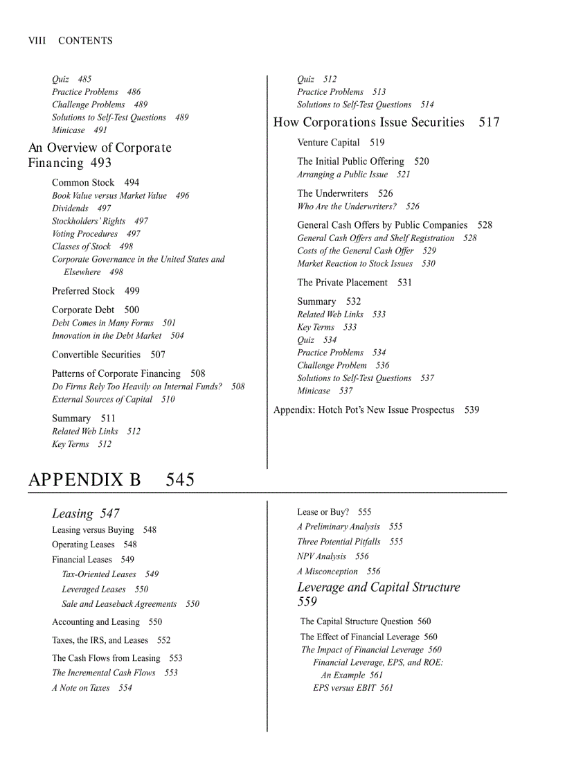 image for page Fundamentals of Corporate Finance 3rd Edition