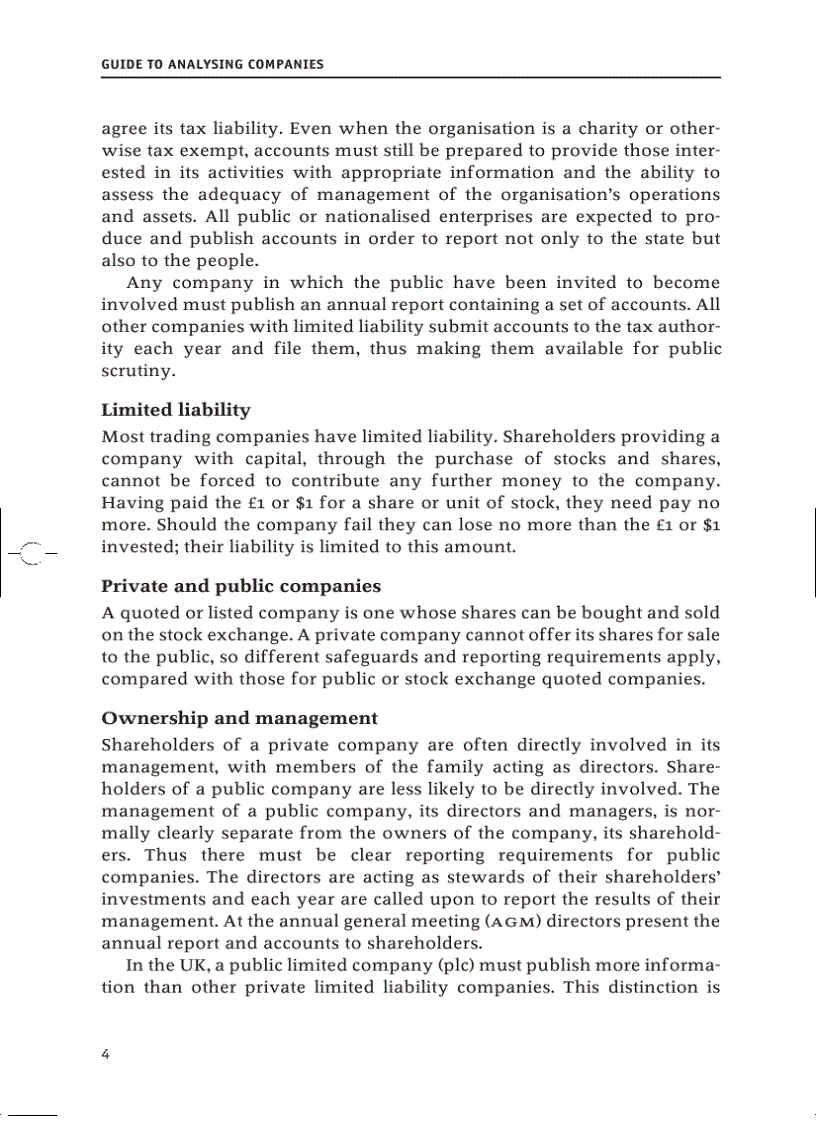 image for page Guide to Analysing Companies 4th Edition
