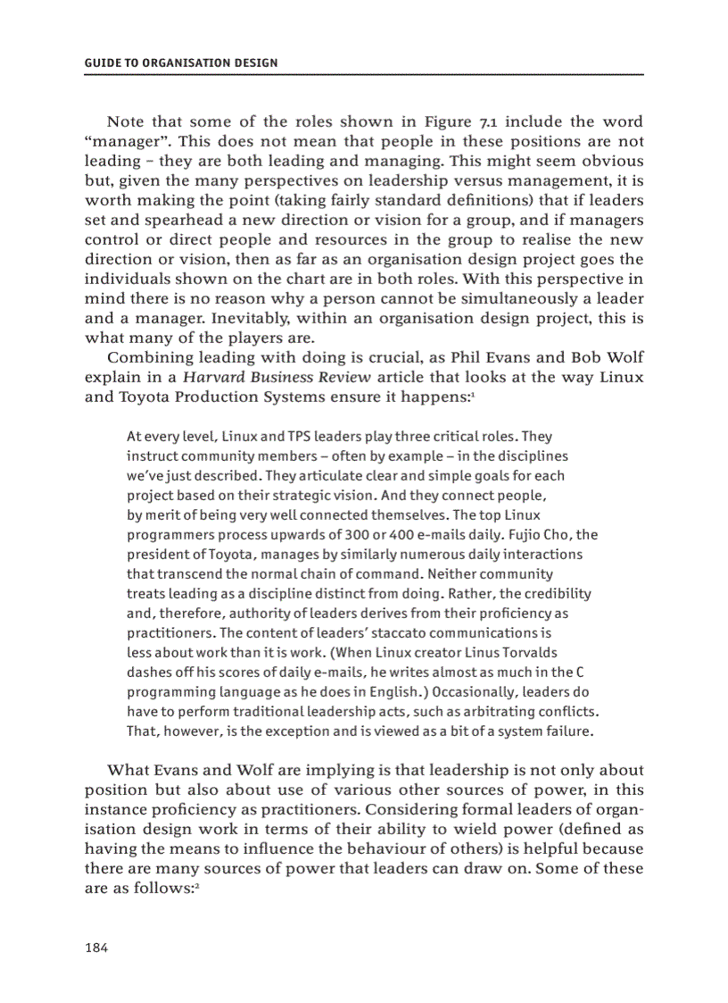 image for page Guide to Organisation Design